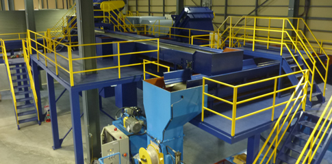 プラスチック分別搬送装置